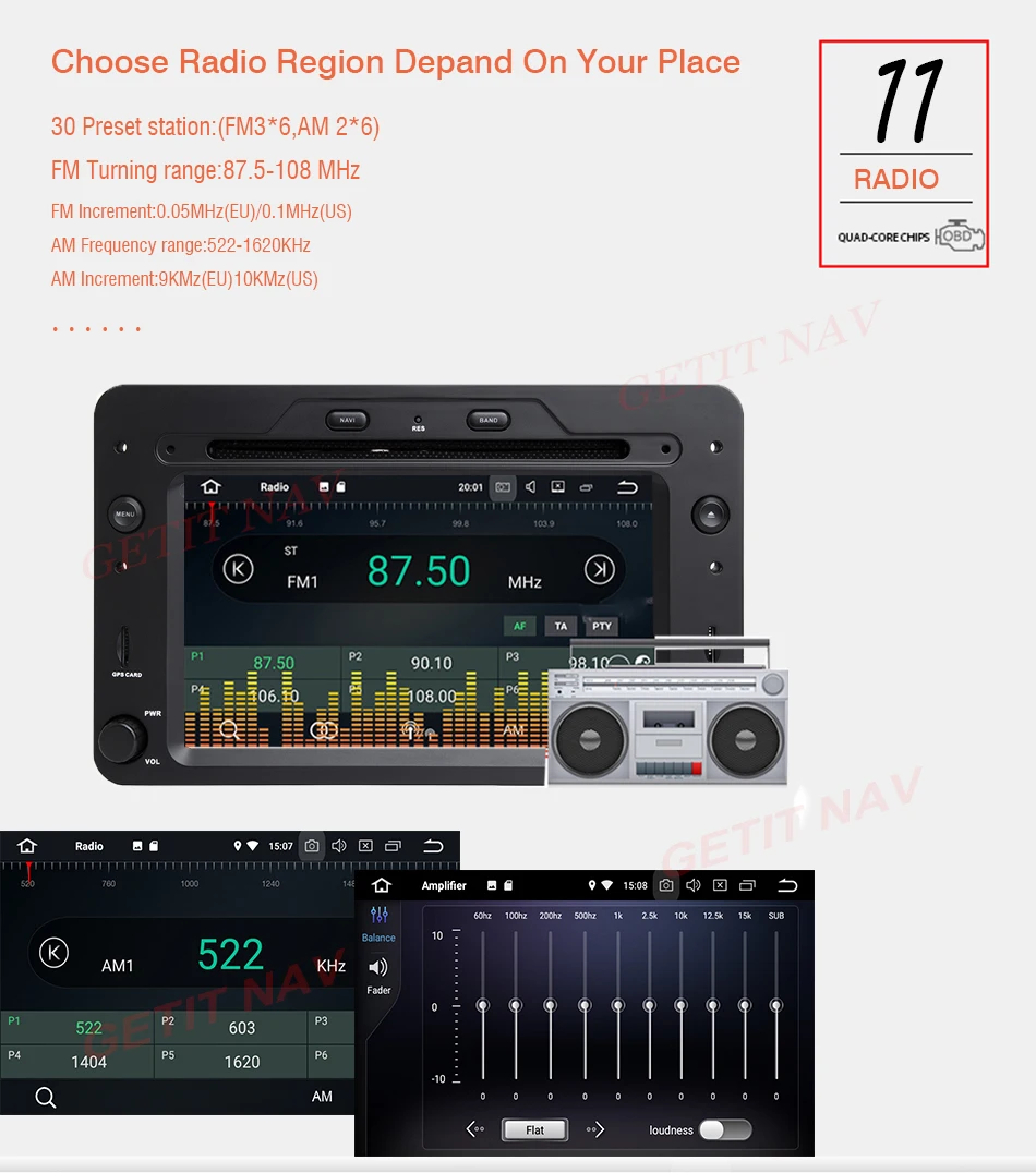 Cheap DSP Chip Android 9 Car DVD multimedia player for Alfa Romeo Spider Alfa Romeo 159 Brera 159 Sportwagon with Radio GPS WIFI BT 13