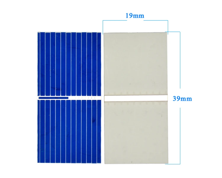 SUNYIMA 100 шт. солнечные панели Китай Painel ячейки DIY зарядное устройство поликристаллический кремний Placa Солнечный бор 39x19 мм