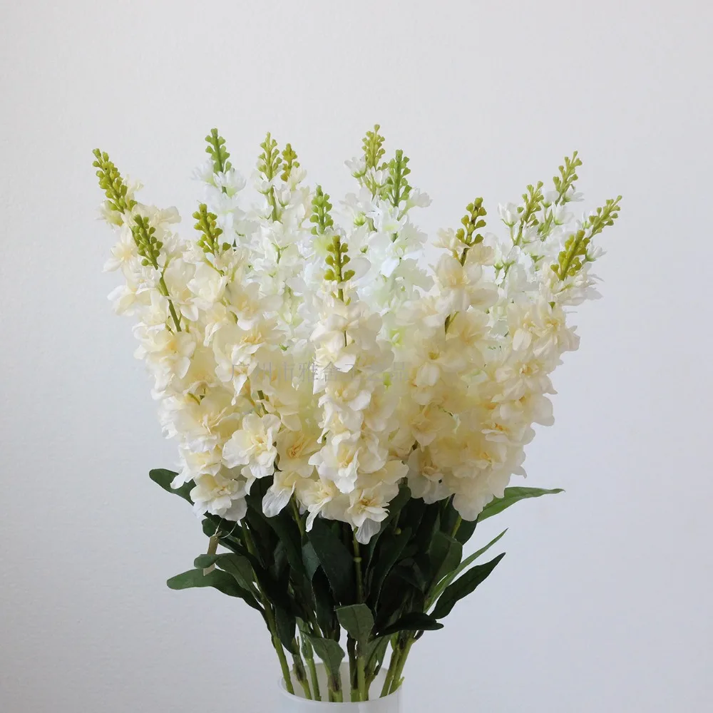 

5pcs big Hyacinth Artificial Flowers for Wedding Home Decoration Fake Flowers for Festival Decoration indoor