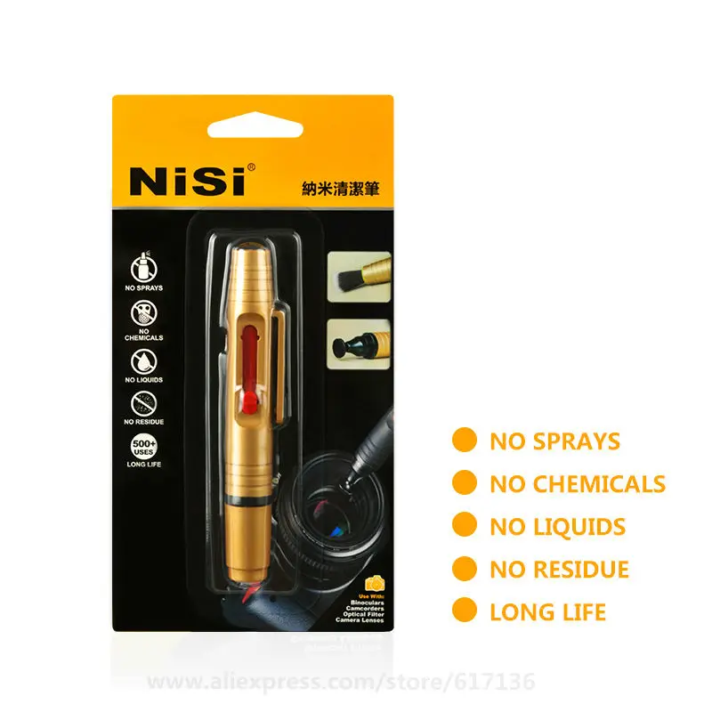 NISI NS07 чистящая ручка для линз Профессиональный объектив камеры тематические