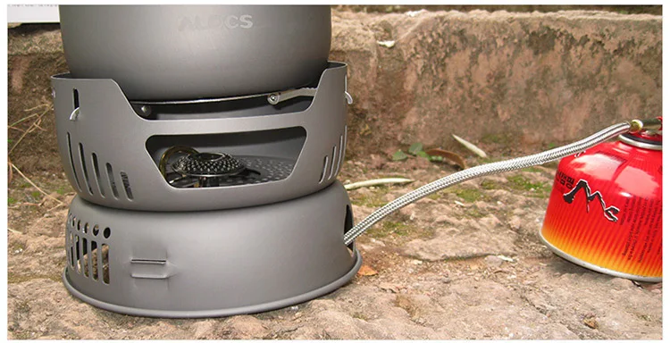 Forno de Churrasco Portátil ao ar Fogão a Gás Livre Panela Quente Caldeira Propano Recarga Adaptador Queimador Dobrável Acampamento Aquecedor Butano 15 Esporte e Lazer