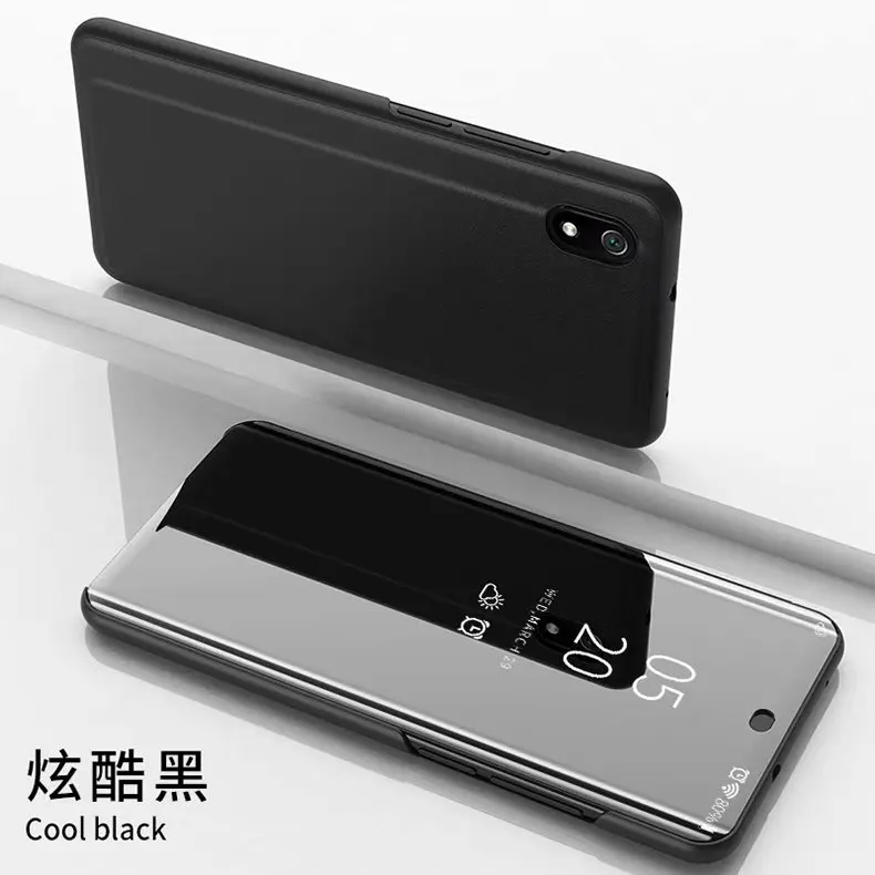 Роскошное умное зеркало флип-чехол для Xiaomi Redmi 7A Redmi7A чехол для Xiomi Redmi 7 Redmi 8 Аксессуар Чехол для Redmi 8A