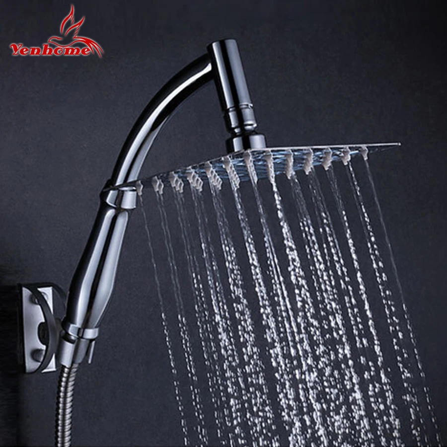 6" 8" inch Stainless Steel Ultra thin Shower Head Bathroom Shower