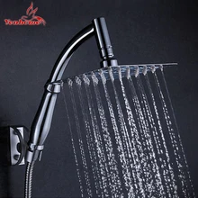 6″ 8″ inch Stainless Steel Ultra-thin Shower Head Bathroom Shower Sprayers Top Rainfall Shower Head Water Saving Shower Heads