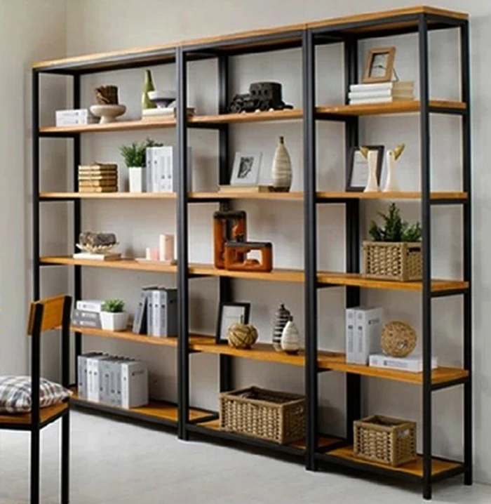 Muebles Retro tablilla de madera de hierro forjado acabado aviones