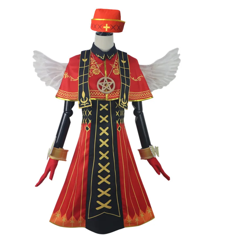 

Cos Identity V Hot Cosplay Emily Dyer Angel Cosplay Costume Have Wing Blazing Angels Clothing Set+Wing