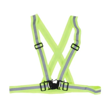 

High Visibility Vest Belt Comfortable Durable Practical 1Pc Safety Portable Lightweight Useful