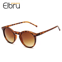 Elbru gafas de sol mujer овальной формы солнцезащитные очки Светоотражающие цветные Солнцезащитные очки женские винтажные зеркальные очки UV400 брендовый дизайнер