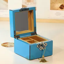 Piano paint wooden music jewelry box storage gift music box birthday memorial girlfriend gifts