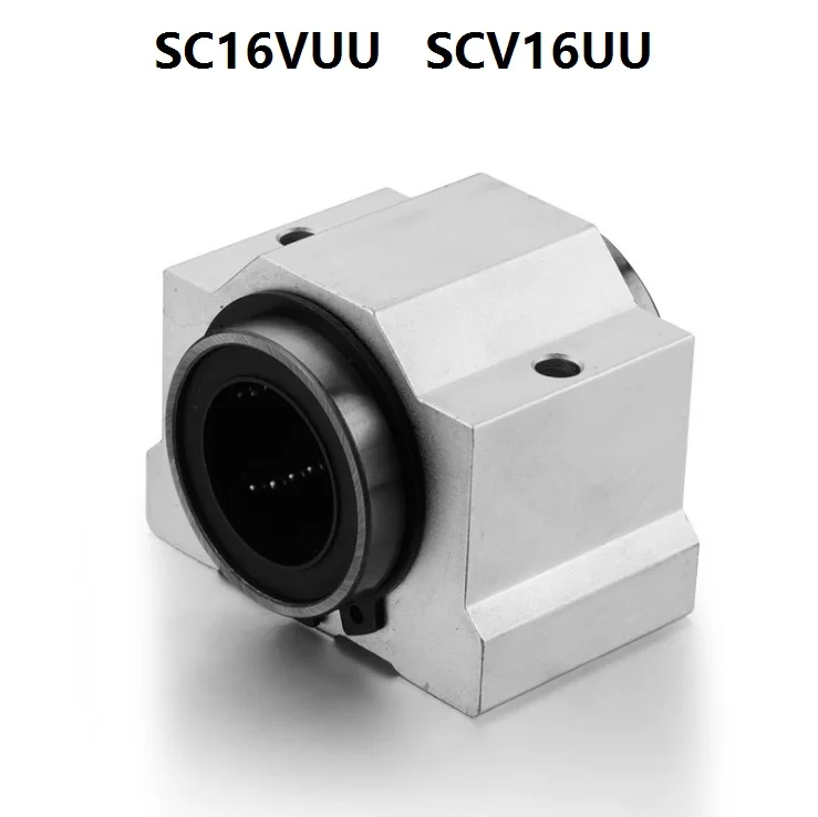 SCV16//SCV16UU//SC16VUU Linear Ball Bearing Pellow Bolck house with LM16UU for CNC