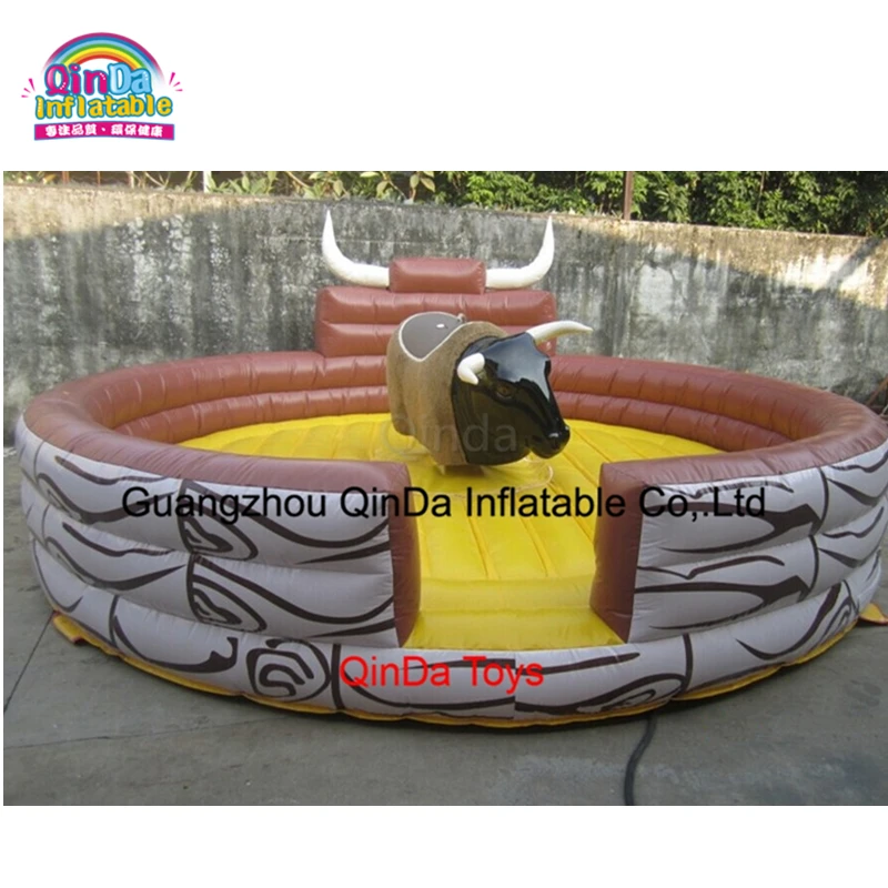 

Indoor Playground Games Machanical Inflatable Redeo Bull Riding For Sale