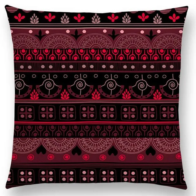 10 Boho примитивный принт Национальный Стиль Экзотические родные полосатый Navajo Подушка с рисунком в виде стрел Чехол Декор диванная Подушка Чехол - Цвет: 10