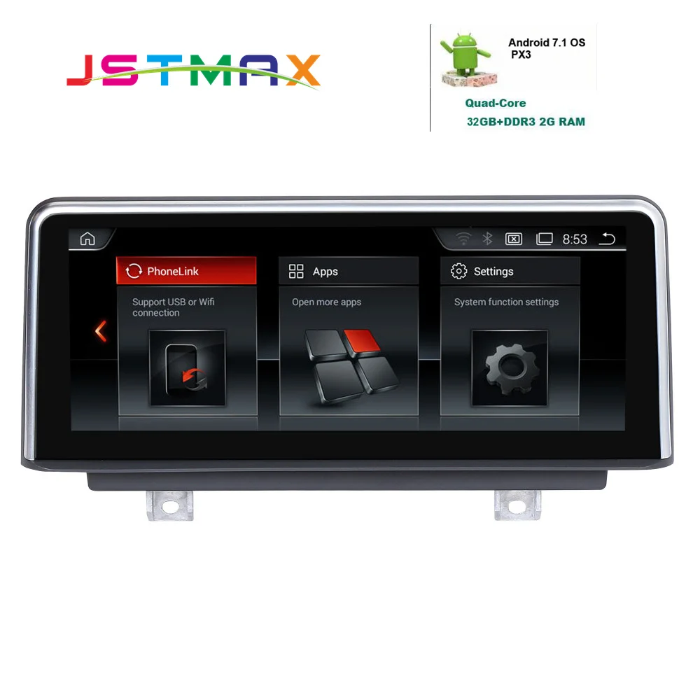 Top JSTMAX 10.25/8.8" Android 7.1 OS PX3 2G+32G RAM Car Screen Player For BMW 1 2 Series F20 F21 F22 F23 F45 GPS Navi Radio WIFI BT 0 Top JSTMAX 10.25/8.8" Android 7.1 OS PX3 2G+32G RAM Car Screen Player For BMW 1 2 Series F20 F21 F22 F23 F45 GPS Navi Radio WIFI BT 0