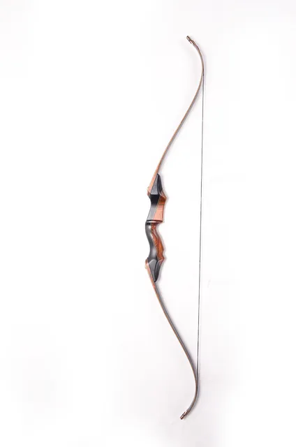 Cheap Traditional Takedown Black Wooden Chinese Recurve Archery Bow for Shooting and Hunting 