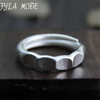 

Handmade 999 Silver Ring Pure Silver Ring Adjustable Ring Man Ring