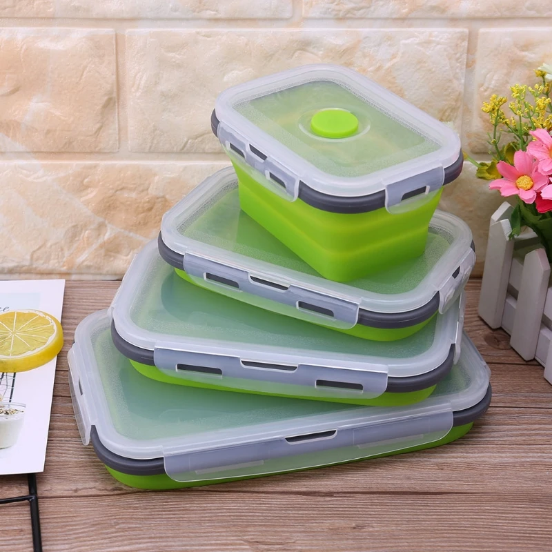 collapsible food storage box