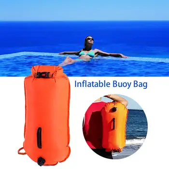 

Thickened Inflatable Life-saving Bag Adult Double Airbag Buoy Bag Float Storage Type Drifting Swimming Bag