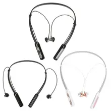 Беспроводная Bluetooth 4,1 бинауральная спортивная Гарнитура для шеи наушники-вкладыши