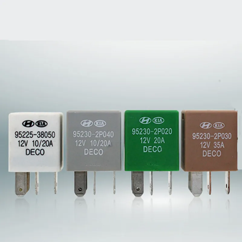 

2PC Car Violet Relay for KIA 12V 10A 20A 35A 50A 4Pin 5pin DECO Power Relay Assembly