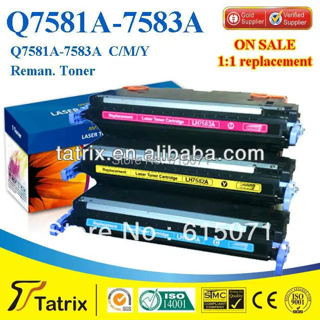 

Q7581A Q7582A Q7583A ( 503A)  Toner for HP Laserjet 3600dn 3800n Printer Toner Cartridge Free shipment !