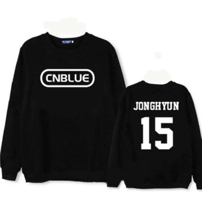 

Mainlead Kpop CNBLUE Merchandise Unisex Hoodie JungShin Jumper Pullover YongHwa