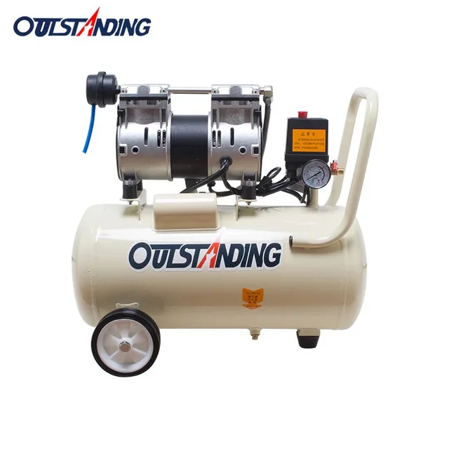 

8L Portable air compressor 0.7MPa small inflating pump cylinder air pump oil-free compressor