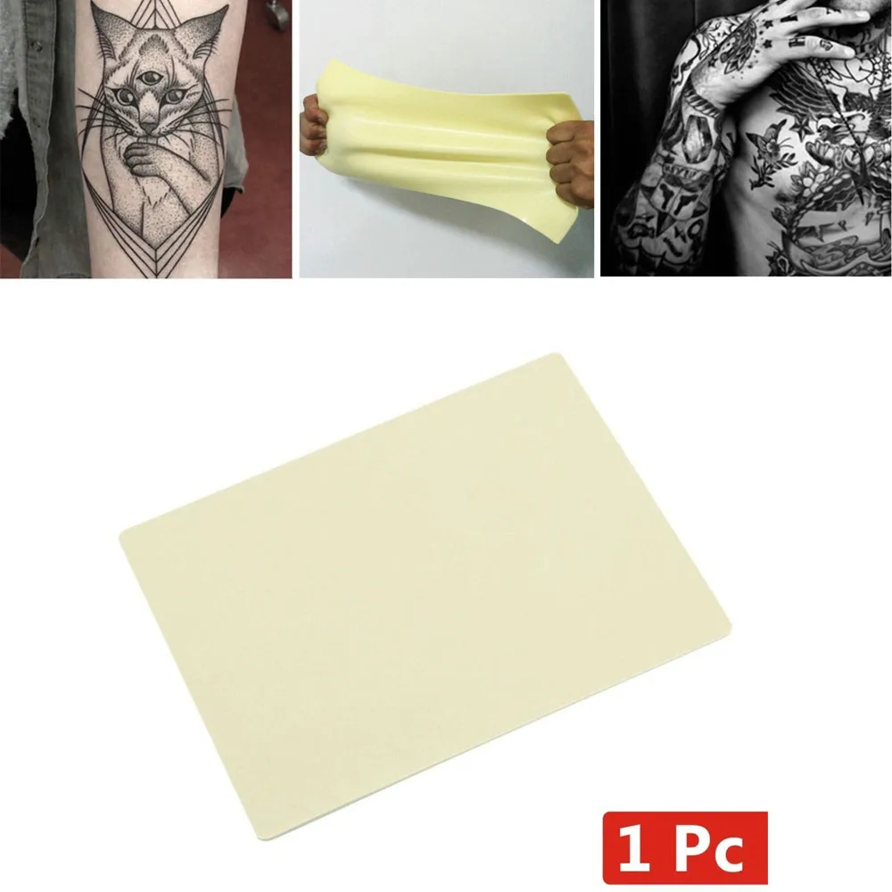 Learn пустые татуировки, искусственные татуировки, накладная кожа, 20x15 см, синтетический кожный материал, тату, pratice Skin 827