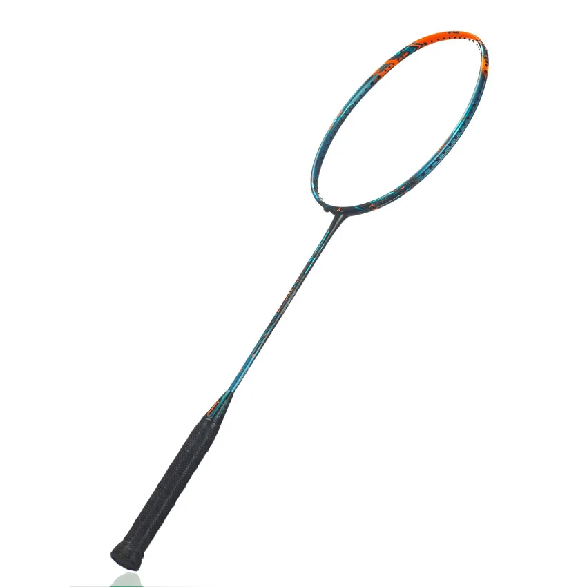 Marca Kawasaki Raquetas de bádminton fuerza F9 tipo ofensivo 46 T carbono raqueta caja Marcos para el jugador profesional