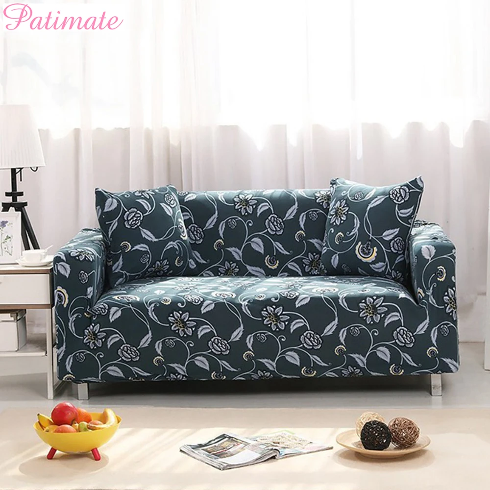 

Elastic Fabric Sofa Cover Modern Corner Sofa Cover Stretch Sectional Couch Covers Home Decor Slipcover Sofa 1/2/3/4 Seat