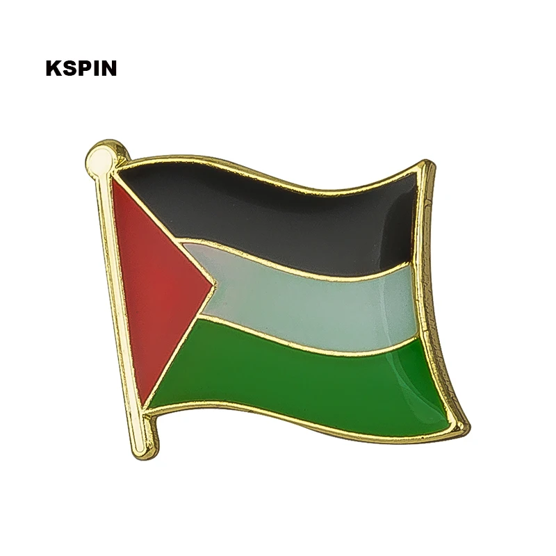 Palestine flag pin lapel pin badge Backpack Icon 1PC