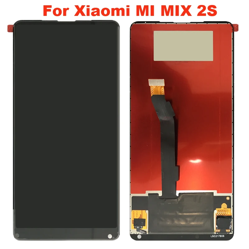 

100% Original Lcd Display+Touch Screen Digitizer Assembly Replacement For Xiaomi Mi Mix 2S Mix2S Black White Color IN Stock
