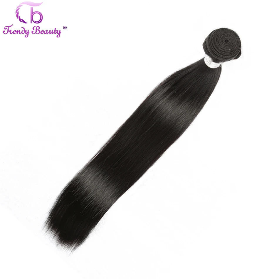 Trendy Beauty Peruvian Straight Hair 1/3/4 Bundles 100 % Human Hair Weave Bundles Non-Remy Hair Extensions Free Ship 8-30 inch