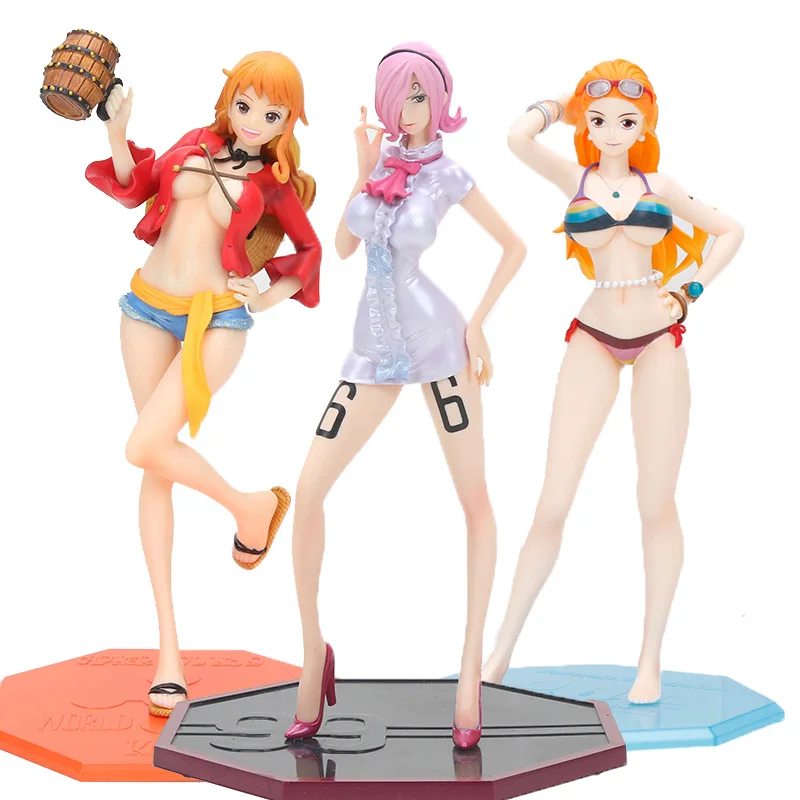 Аниме One Piece Nami фигурка игрушка купальник ver.Sanji Sister Vinsmoke Reiju ПВХ экшн модели