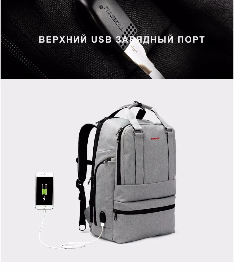 Tigernu 15.6 дюймов Анти Вор ноутбук рюкзак качество бренда школьный рюкзак сумка мода бизнес путешествия мужской рюкзак мужчины женщины