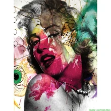 Полная, алмазная вышивка, Мэрилин Монро, фото на заказ, алмазная живопись, вышивка крестом, Алмазная мозаика, рождественские украшения для дома