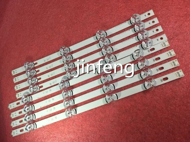 Новинка 5 наборов = 40 шт. светодиодных лент для задней панели телевизора LG 42LY320C