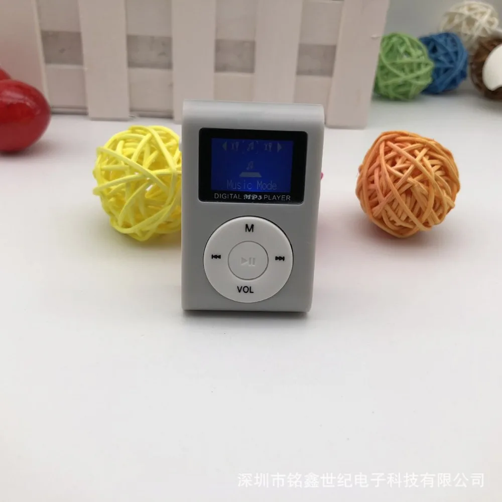 Small Size Portable MP3 Player Mini LCD Screen MP3 Player Music Player Support 32GB TF Card Best Gift