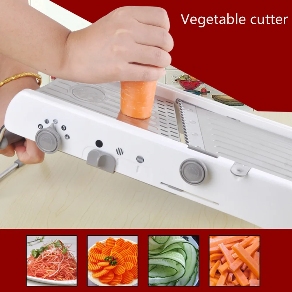 

Manual Vegetable Cutter Mandoline Slicer Potato Slicer Carrot Grater Julienne Onion Dicer Kitchen Accessories Cooking Tool