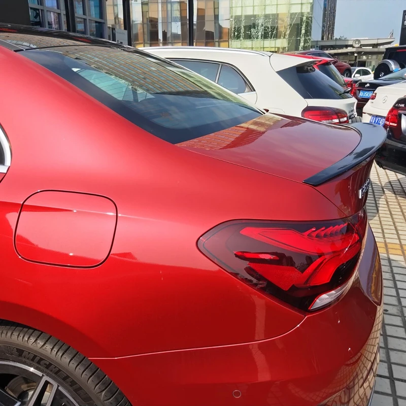 

For Mercedes-Benz W177 A180 A200 spoiler ABS Material Car Rear Wing unpaint Color spoiler for Benz W177 A180 A200 spoiler 2019