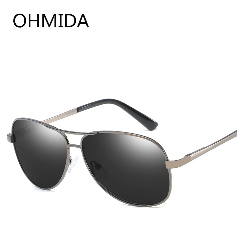 Солнцезащитные очки OHMIDA Мужские поляризационные винтажные брендовые солнечные