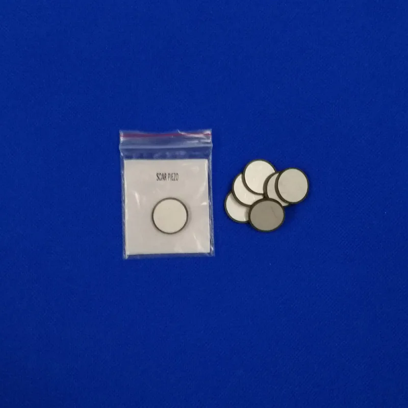 

Ultrasonic Piezoelectric Ceramic 1MHz Disc 20x2.07mm-PZT4-B PZT Disk Crystal Element for Cosmetology Cleaning Transmitter Chips