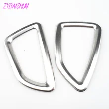 2 шт./компл. Нержавеющая сталь приборной панели AC воздух пустыни Накладка для hyundai Tucson стайлинга автомобилей