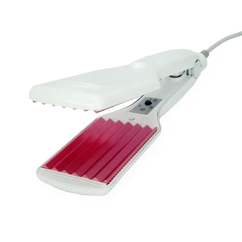 買取 ホットトタン毛矯正アイロン圧着髪型電子 Chapinha コルゲーションフラットアイアン波スタイリングツール