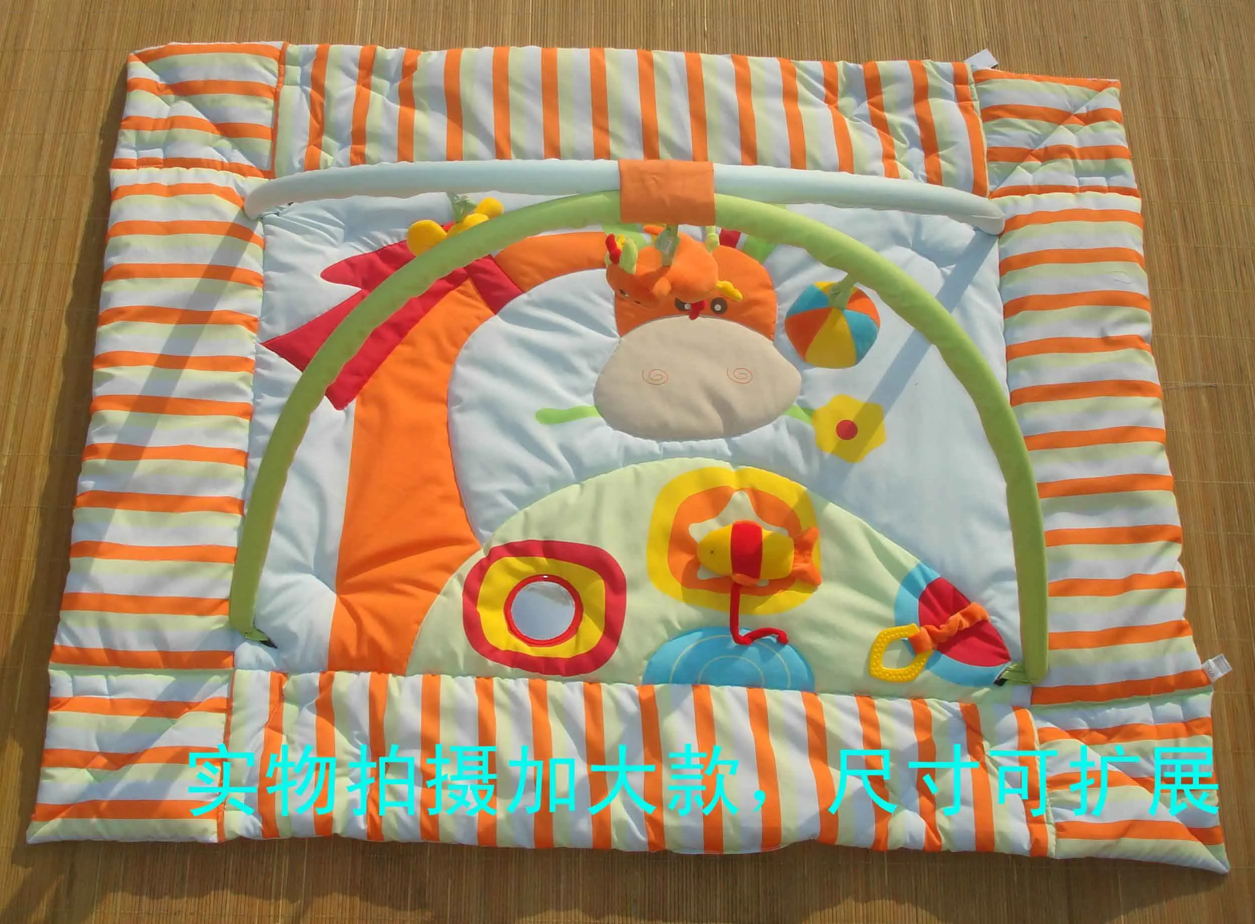 Plus size paragraph three dimensional baby play mat baby young children