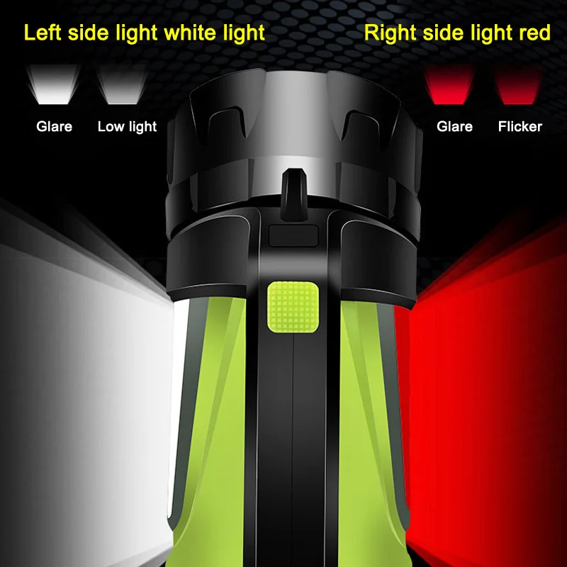 

LED Searchlight Flashlight Torch Light Rechargeable Waterproof for Camping Outdoor SKD88
