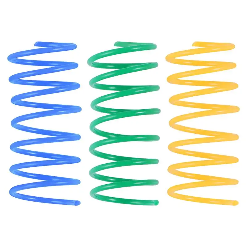 10PCS Spring Toy Lightweight Durable Plastic Creative Supplies Spiral