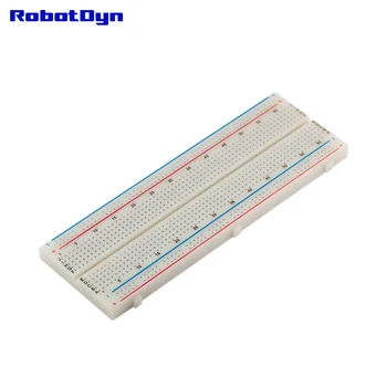 

Solderless Breadboard Self-Adhesive, 16.6x5.5x0.85cm. White color