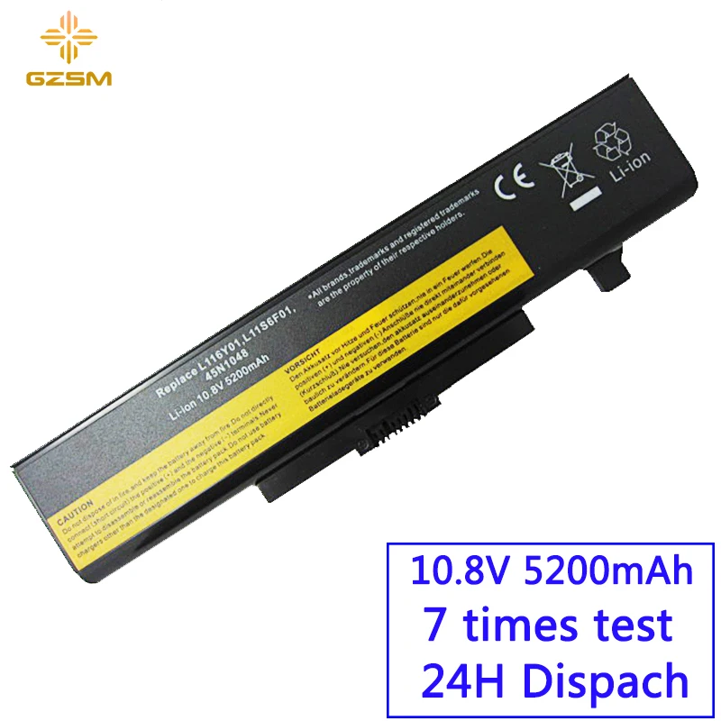 Аккумулятор для ноутбука GZSM Y480 Lenovo G480 G485 G585 G580 Y580 Z380 Z580 Z585 121000675 45N1048 L08M6D23 L11N6R01 L11S6F01