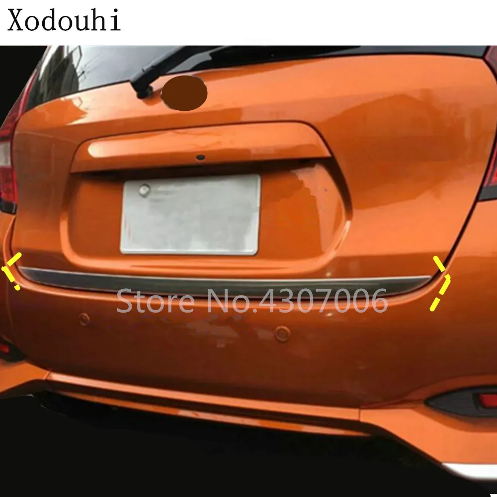 Stainless Rear Tailgate Door Trunk Lid Cover Trim For 2015-2017 Jeep Renegade