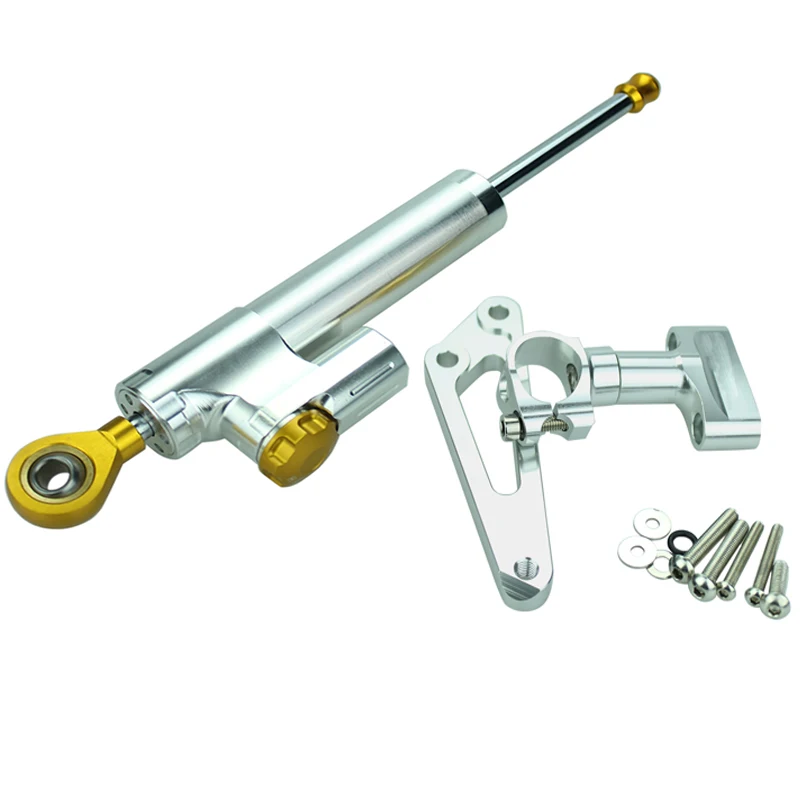 

Aluminum Motorcycle Steering Stabilize Damper Bracket Mount Kit For HONDA CB600F CB 600F HORNET 2007-2016 08 09 Moto Accessories